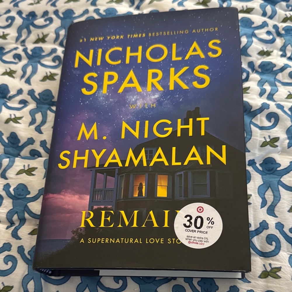 Nicholas Sparks Book with M. Night Shyamalan